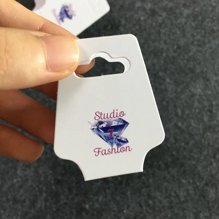 DIY Sale Tag Price Hangtags Garment Baking Jewelry Price Labels Colorized Blank Merchandise Tags Marking Price Paper Tag