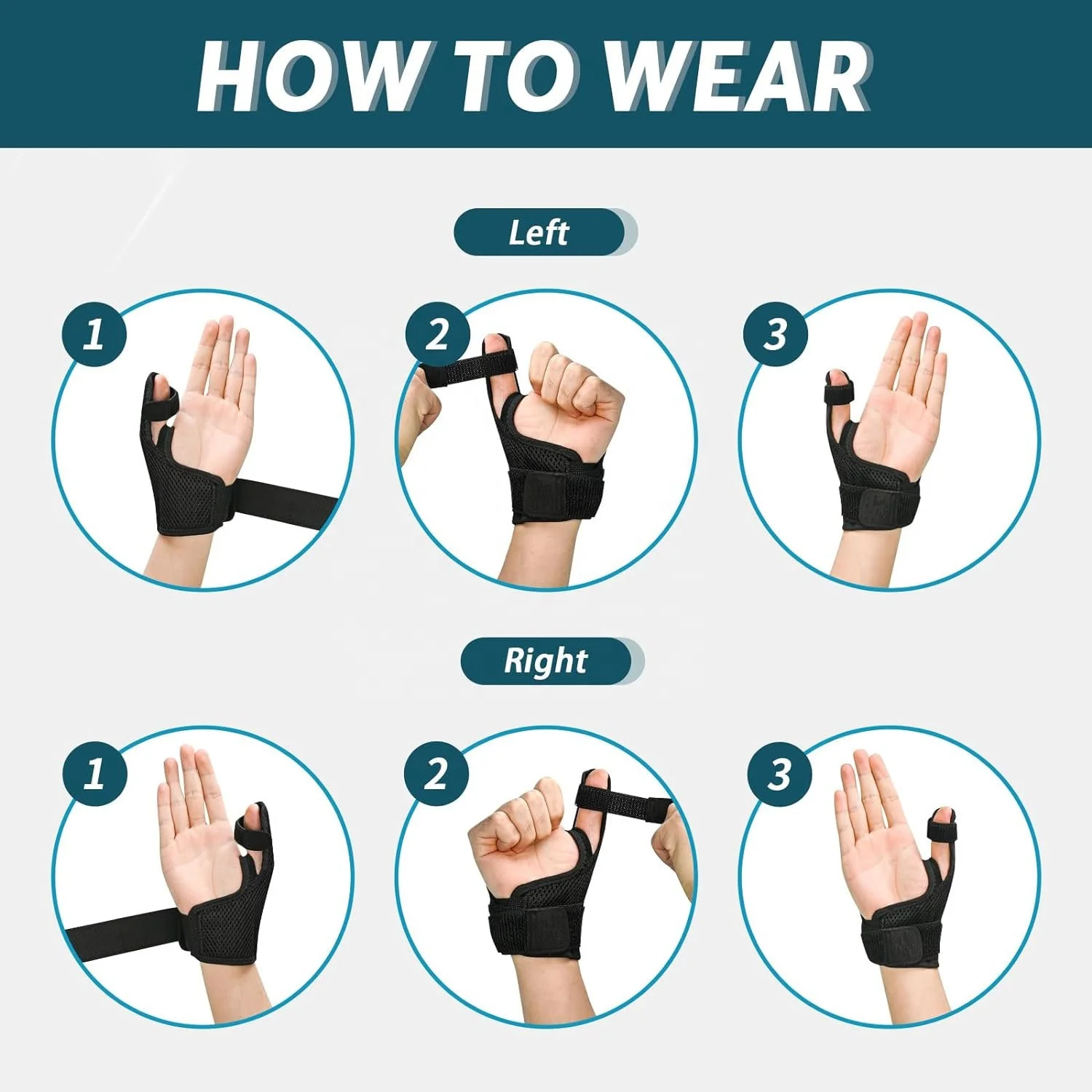 Wholesale Adjustable Breathable Wrist Band Wrist Support Wrist Thumb Guard Protector