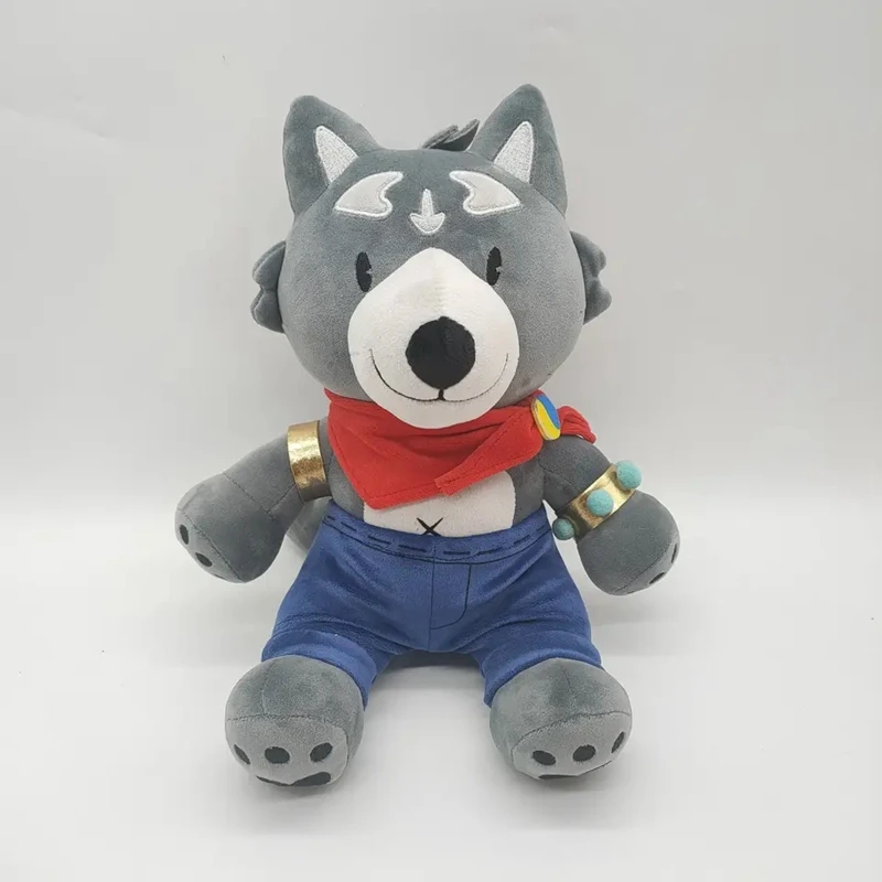 DOULUO 2023 new product Amicus Wolf plush gray Wolf shape werewolf doll plush toy for gifts