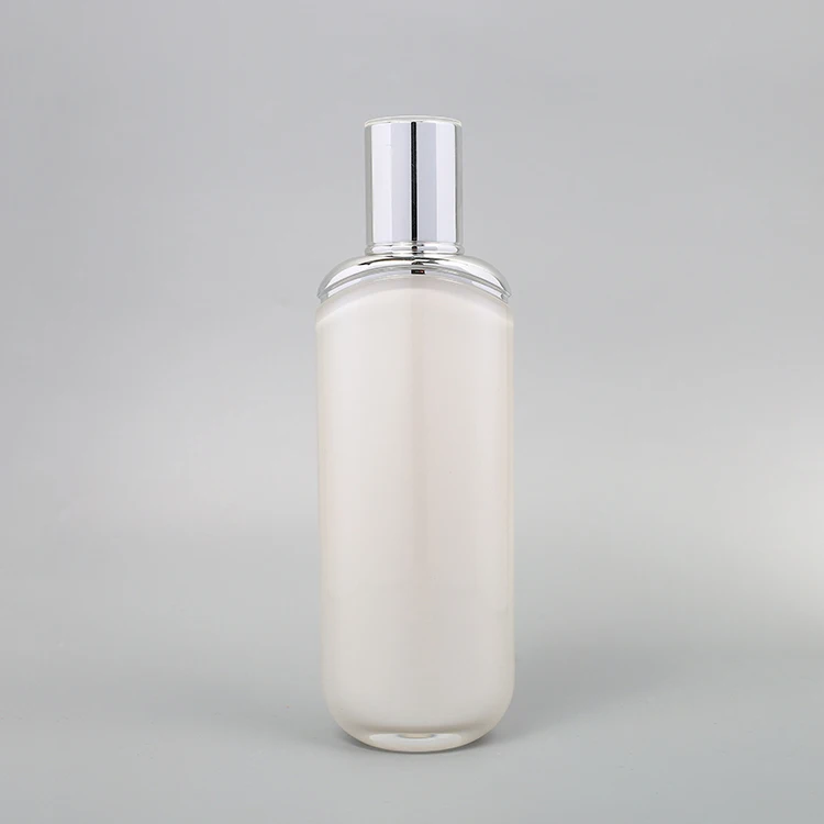 Custom Prints Wholesale High End Plastic Screen Printing Empty Airless Acrylic Bottle