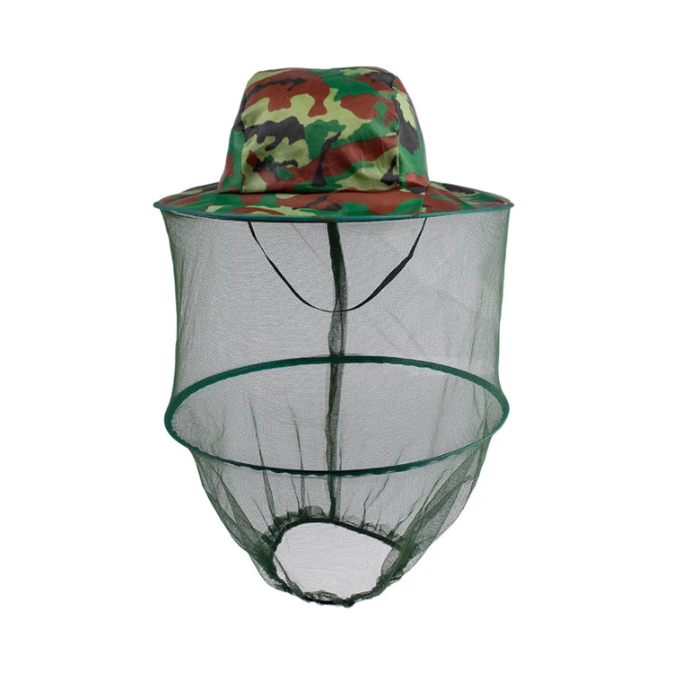 RTSJY-806 Portable mosquito hat 360 degree anti-mosquito sunscreen fishing hat Summer Anti-mosquito Outdoor Sunscreen cap