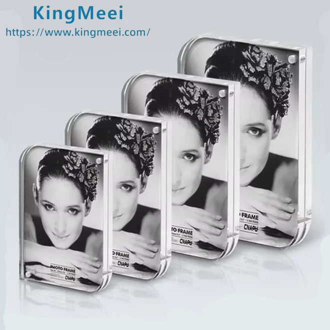 Factory selling various sizes of acrylic transparent acrylic block frame custom souvenir gift