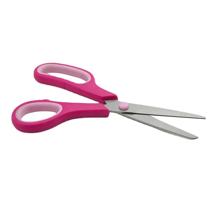 Hot Selling Multi-purpose Stainless Steel Soft Grip Household Stationery Office Scissors