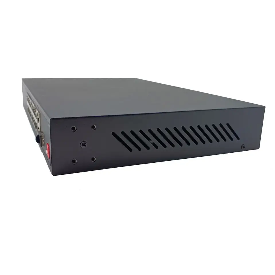Factory Ai 16 Port Poe Network Switch For Nvr Ip Camera 16*10/100mbps Poe Port+2*10/100/1000mbps Up-link Port+1*Sfp