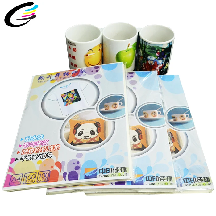 Heat Resistance Resistant To Heat A4 Sublimation Paper Withstand High Temperatures Transfer Process Compromising Print Quality