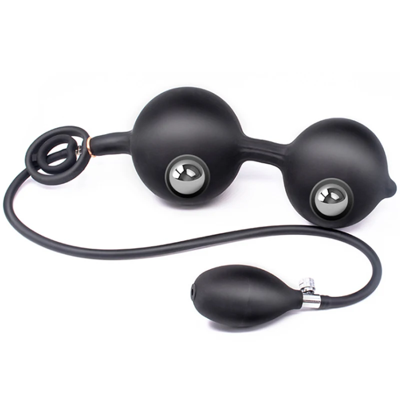 Hidden Homemade Ass Intruder XXL Anal Beads Huge Inflatable butt plug for Mens