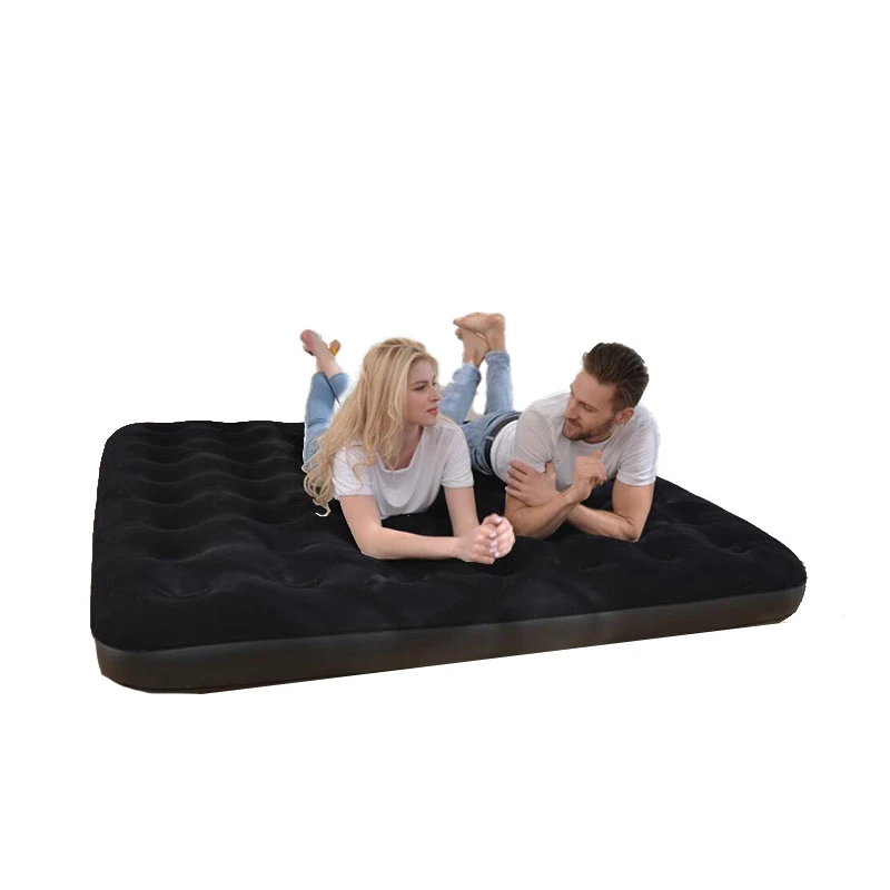 Outdoor portable moisture-proof thickening widening inflatable camping picnic tent lunch break sleeping pad