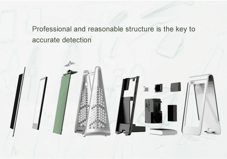 
HIKE Air Quality Monitor B6A 8 in1 Multifunction Gaz Analyzer PM2.5 Detector Temperature Humidity co2 Monitor 