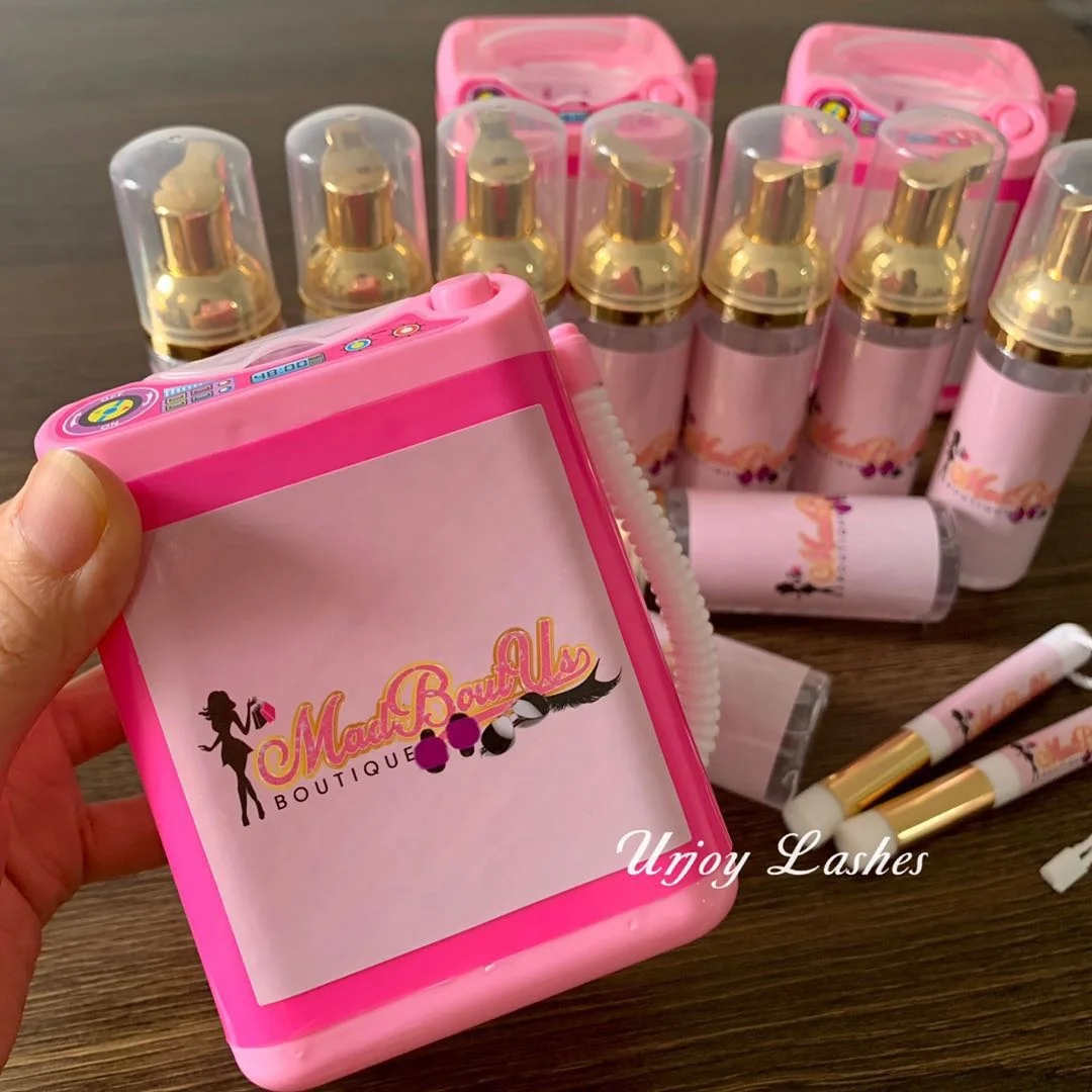  Lashes3d оптовый поставщик 25 мм мини-машина для мытья ресниц Накладные ресницы норковые волосы ручной работы Роскошные 3d