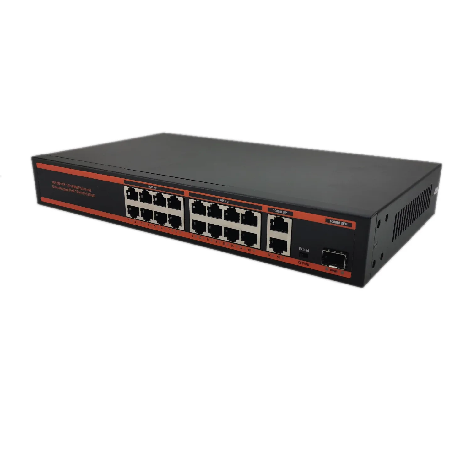 Hot-selling 16-port Gigabit Switch, Wireless Router Monitoring Network Port Splitter