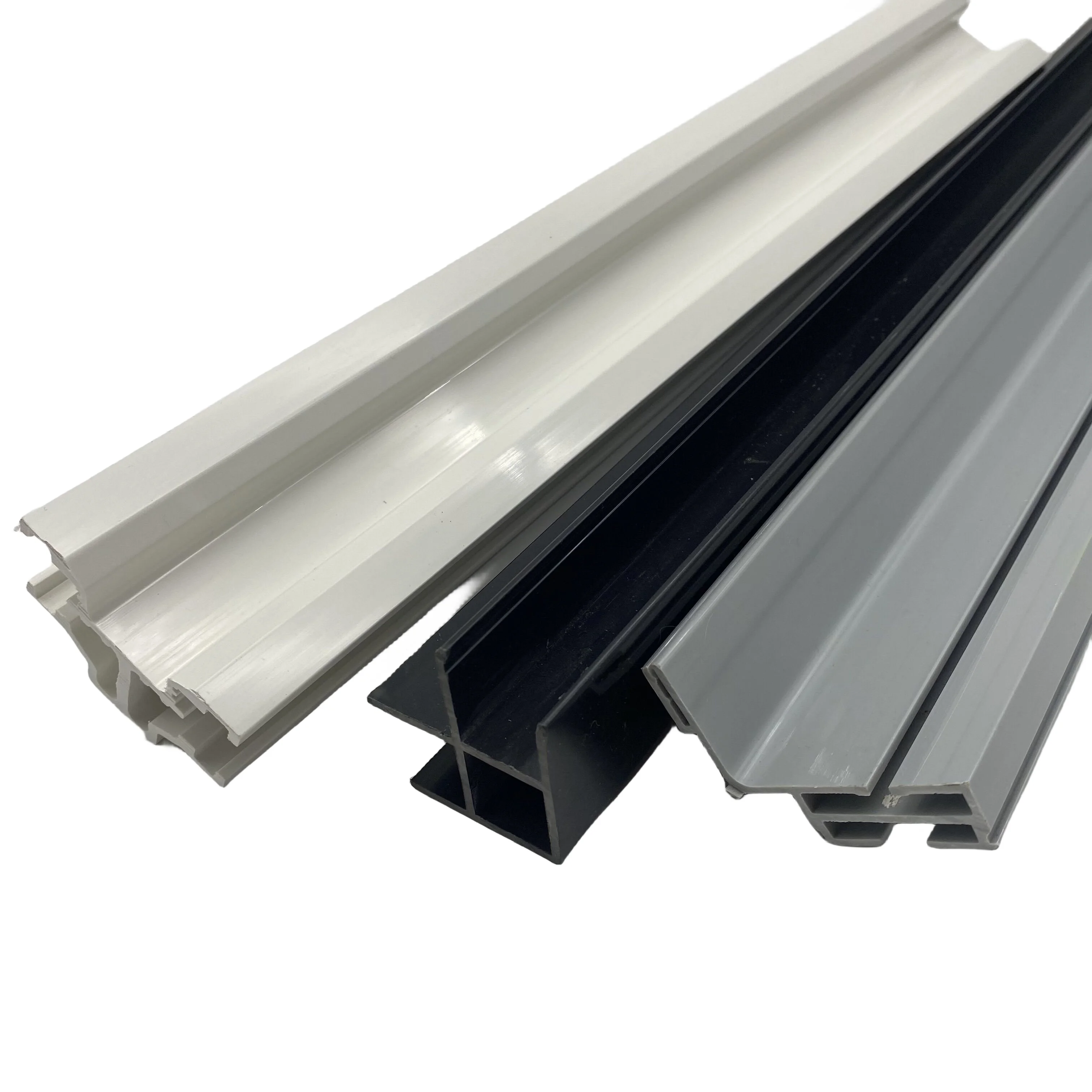 UPVC plastic profiles custom pvc plastic frame  extruded hdpe PA6 profiles manufacturer