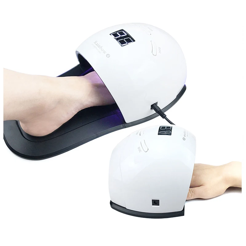 УФ-лампа Светодиодная лампа для сушки ногтей 48 Вт Сушилка свет гелевого лака с 30 шт. светодиоды быстро сохнут ногтевая машина средства ухода за кожей стоп дно