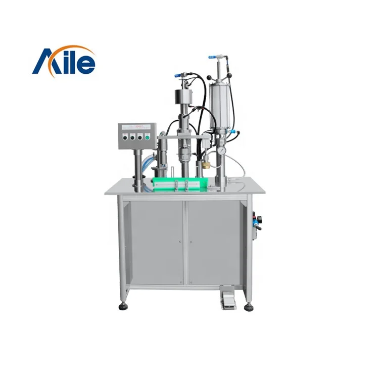 VC water spray aerosol semi-automatic filling machine