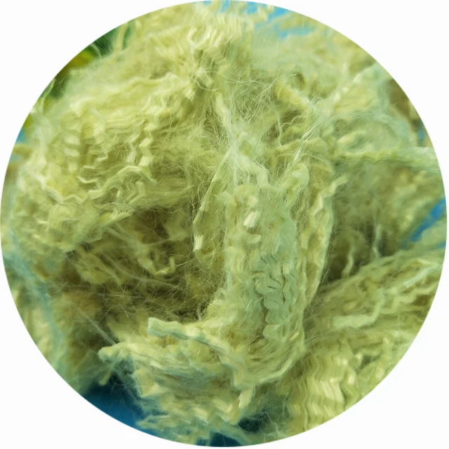 51mm heat-resistant meta aramid golden yellow aramid fiber