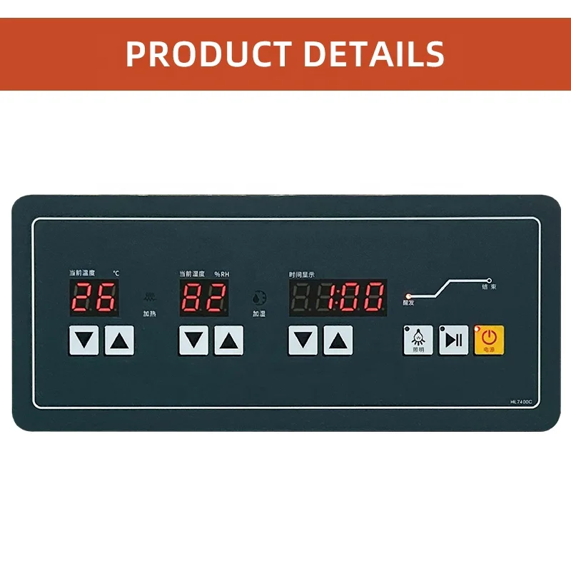 New Commercial Electric Dough Prover Stainless Steel Bakery Flour Bread Fermentation Machine