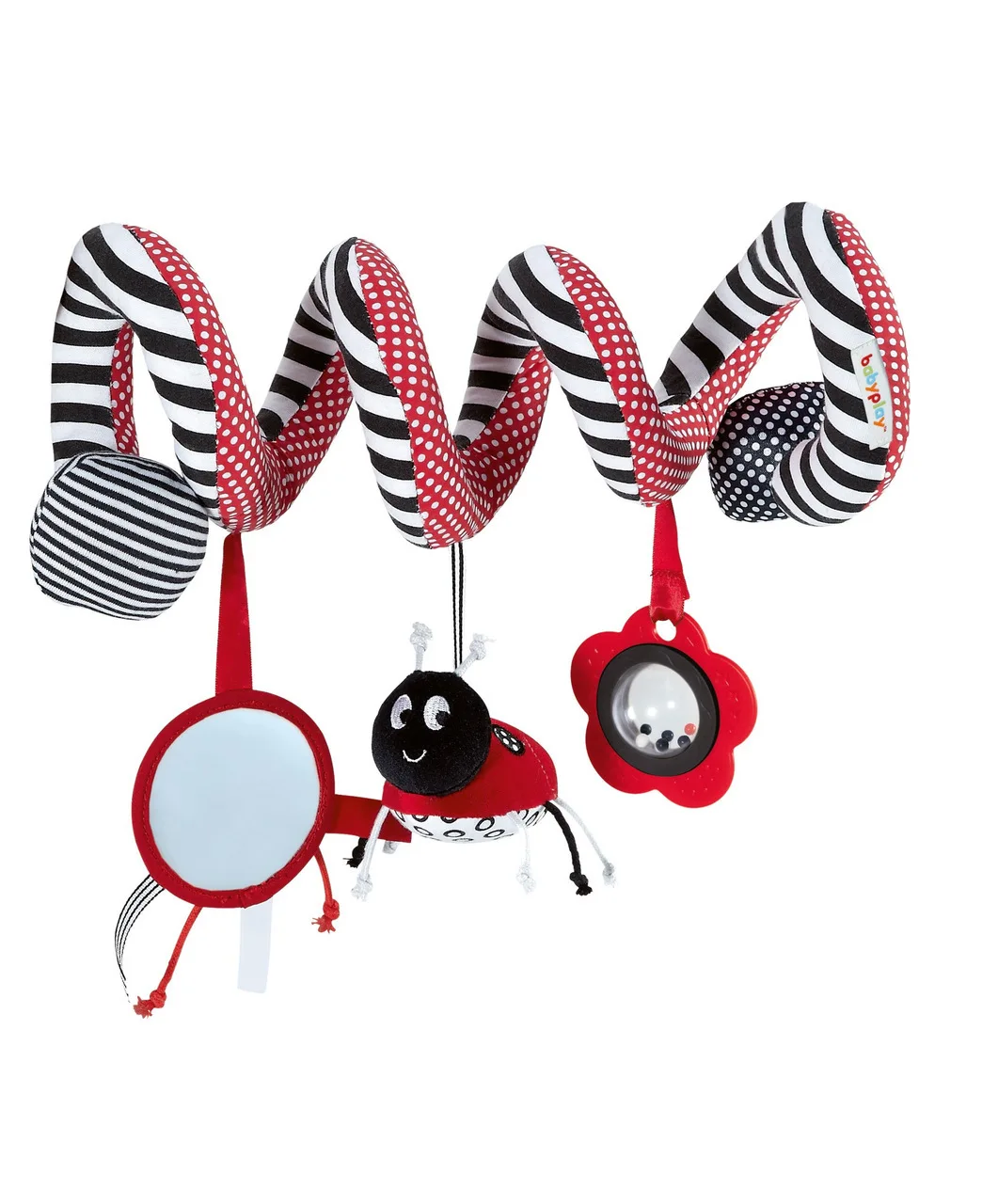 Custom Stuffed Cute Cartoon Newborn Crib Bed Hanging Spiral Plush Toy Baby Spiral Hanging Toys Other Baby Toys