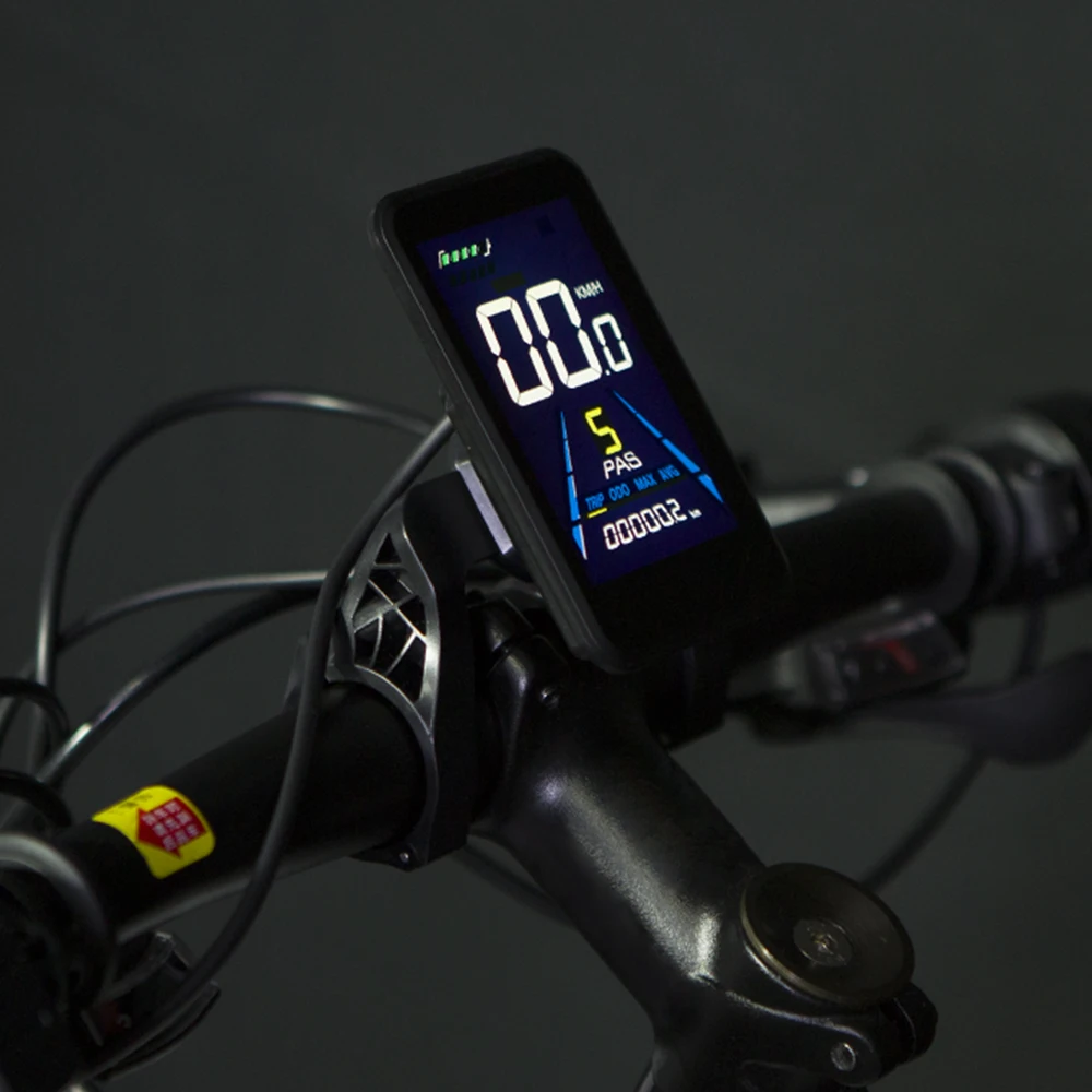 Factory direct sale cheap waterproof display for 36v/48v 500w 1000w hub motor ebike conversion kit LCD display