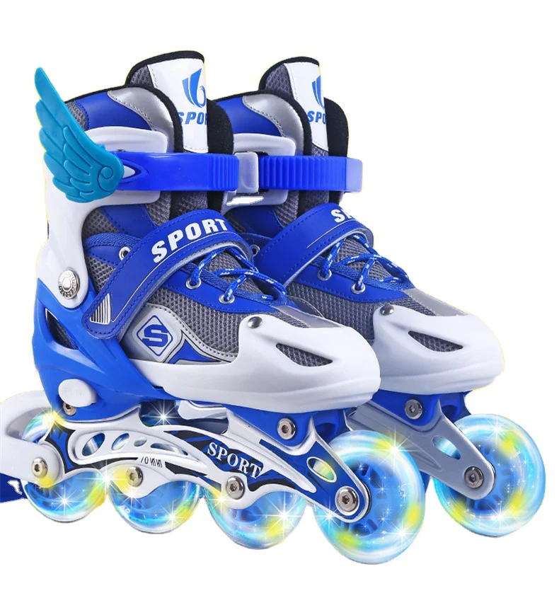2021 Hot Sale Patines High Quality Professional Roller Skate Combo Set For Kids Inline Skates For Sale
