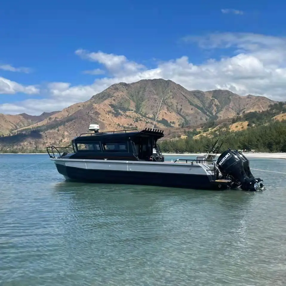 Factory New 30ft/9m Entertainment Boat Fishing Aluminum Boat Yacht for Sale