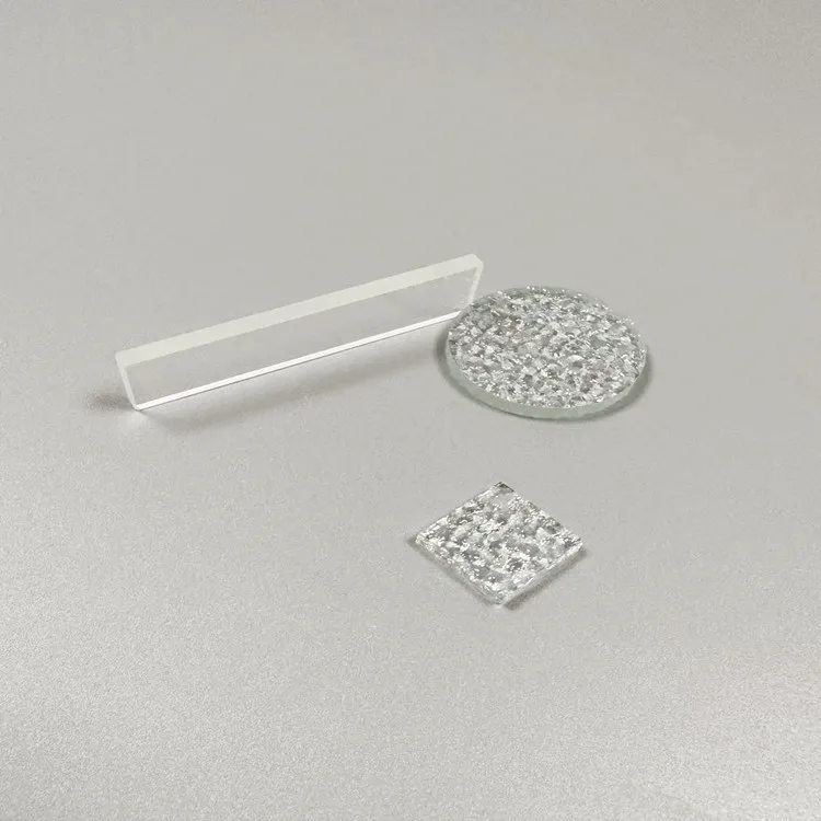 High Grade Ultra White Water Veined Embossed Frosted Tempered Glass Solid Structure for Industrial Usage