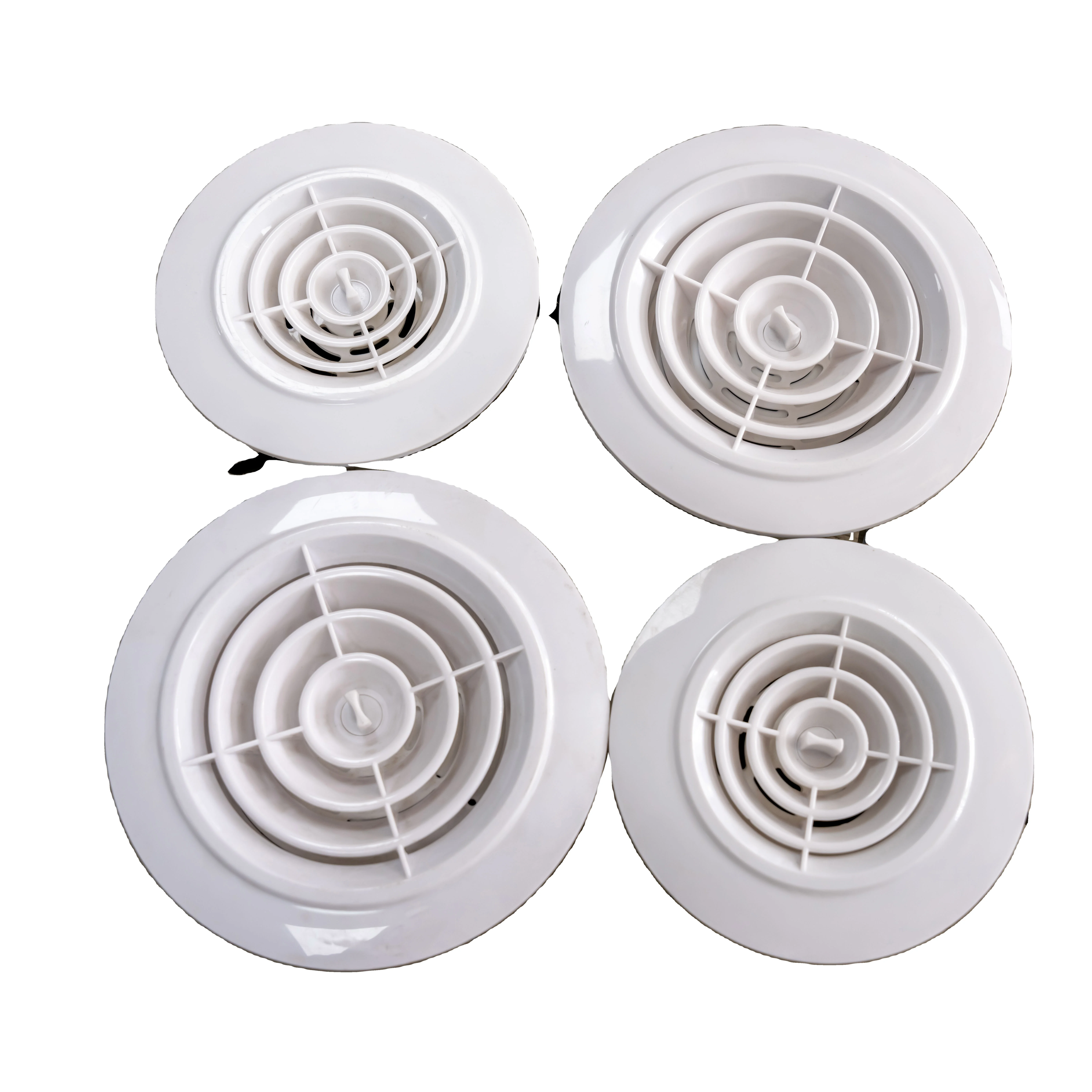 110mmabs round air exchange vent exhaust vent louver rotary air outlet fittings fresh air system