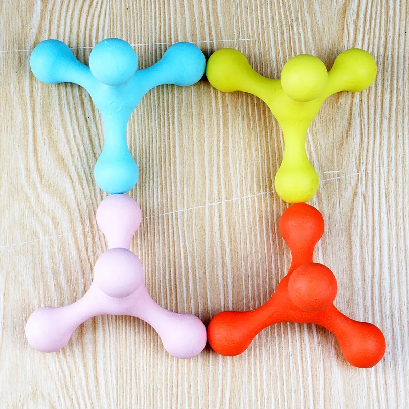 Colorful Dog Toy Rubber Dog Ball Pet Accessories Pet Dog Durable Pet Chew Toy Ball