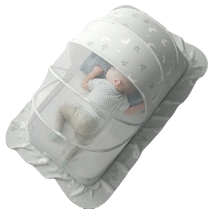 Wholesale Mosquito Nets for Beds Most Popular White Color Feature Mesh Anti-mosquito Fabric Net Tent Cover For Infant -