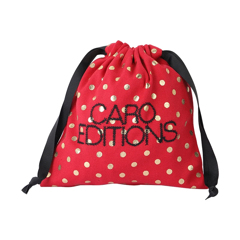 Custom Logo Small Drawstring Pouch Draw String Dust Clothing Bag Reusable Eco Cotton Promotional Drawstring Gift Packing Bag