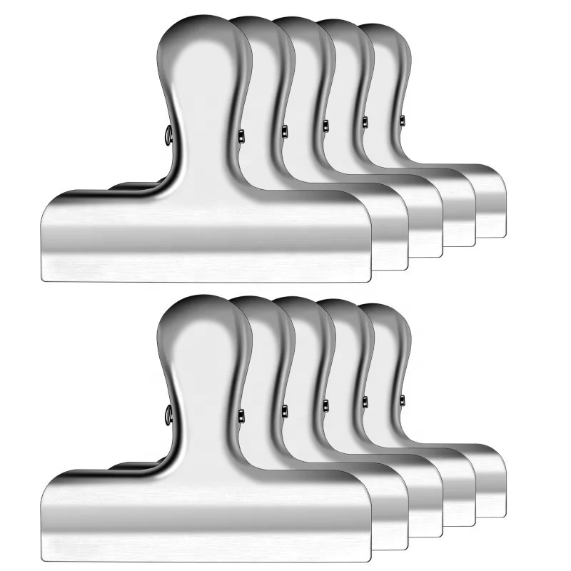 Bag Clips Wholesale Customized Chip Food Bag Clips Covered with Silicone