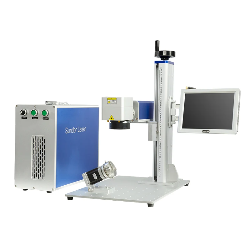 
china manufacture 3D fiber laser marker fiber laser marking machine laser printer 20w 30w 50w 