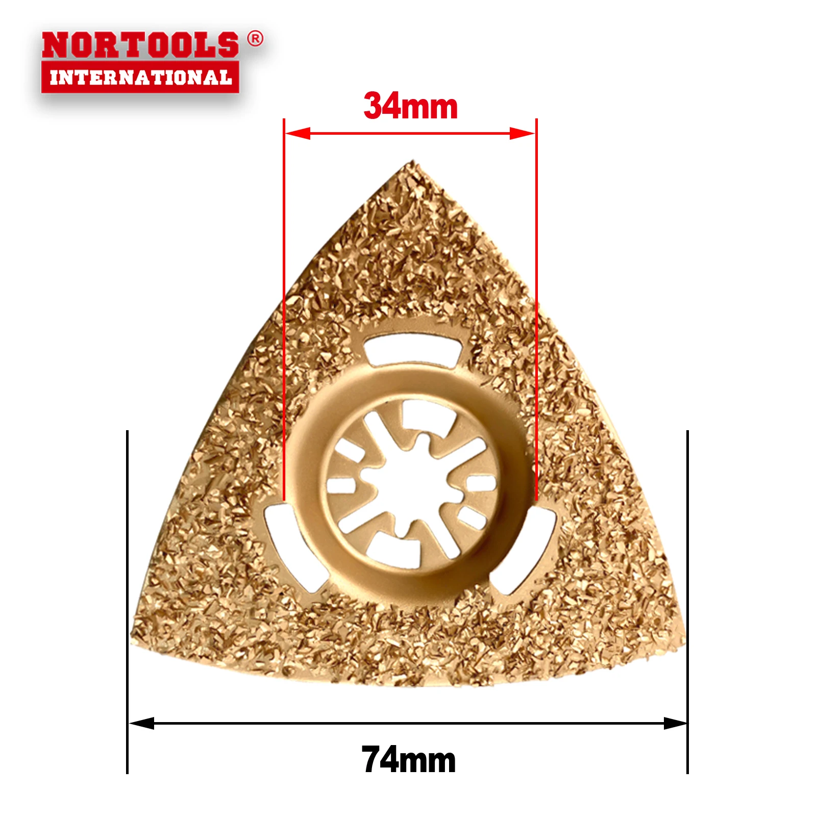 High Quality Oscillating Multi tool Triangle For Metal