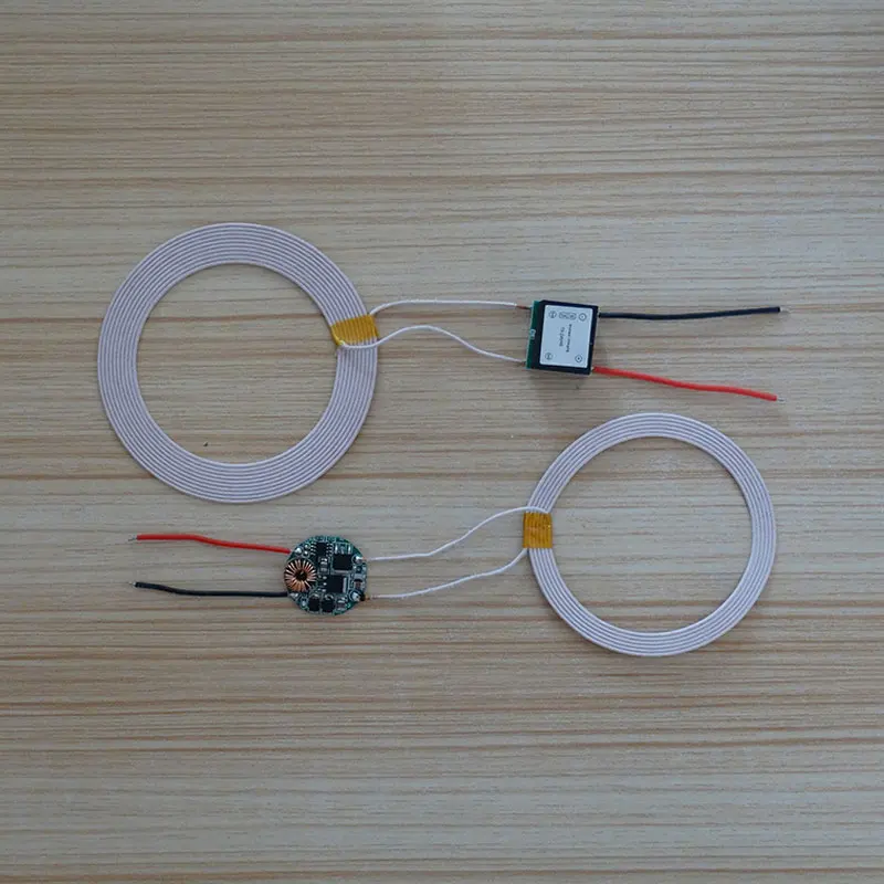 Taidacent 24V 30V Small Wireless Magnetic Induction Charger Battery Module 12V 2A Inductive Charger Receiving Circuit