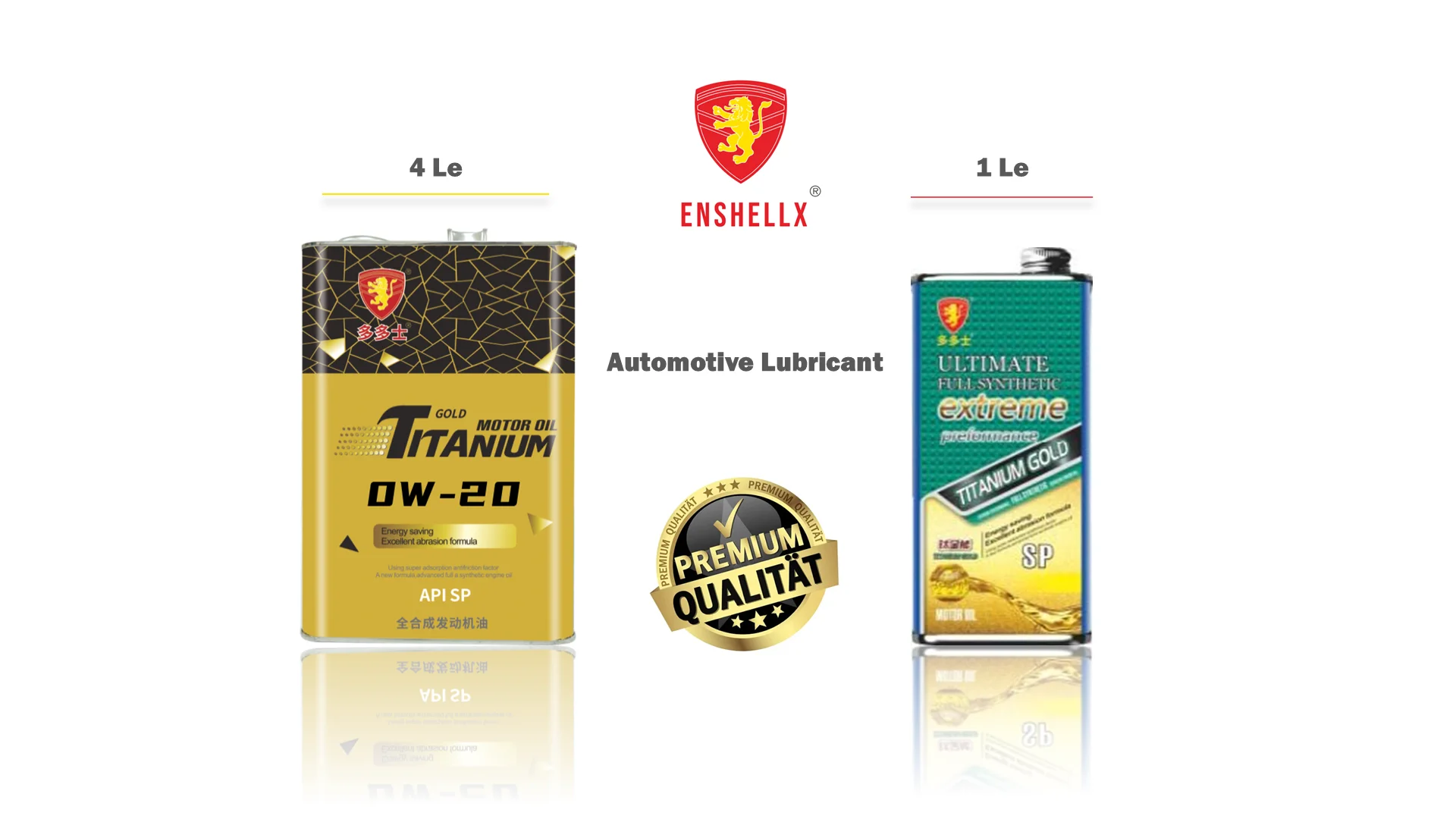 Автомобильная смазка Enshellx OEM оптовая продажа с завода SP 0W20 для моторного полностью синтетического бензинового масла 1L & 4L