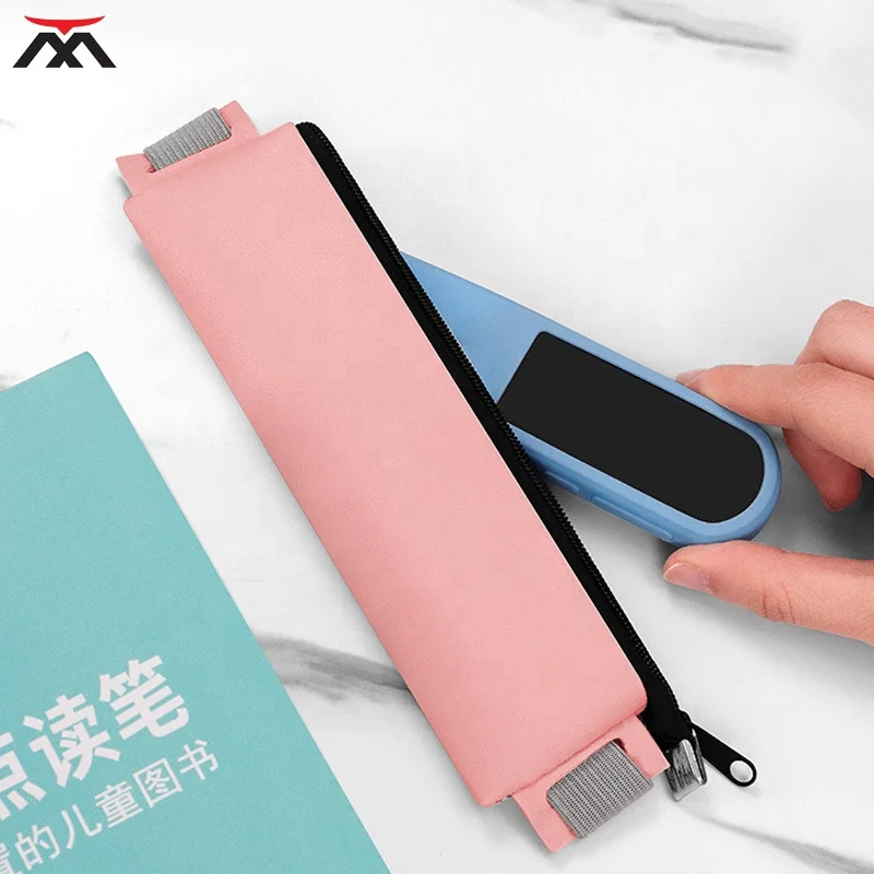 PU Leather Pen Pouch for Air Digital Highlighter OCR Pen Wireless Scanner Reader Translator