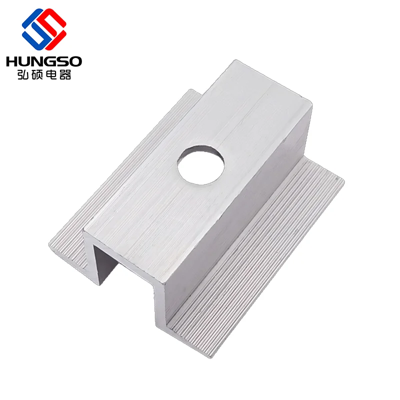 Mid pressure edge clamp solar connector series medium clamp H=35-50mm for panel