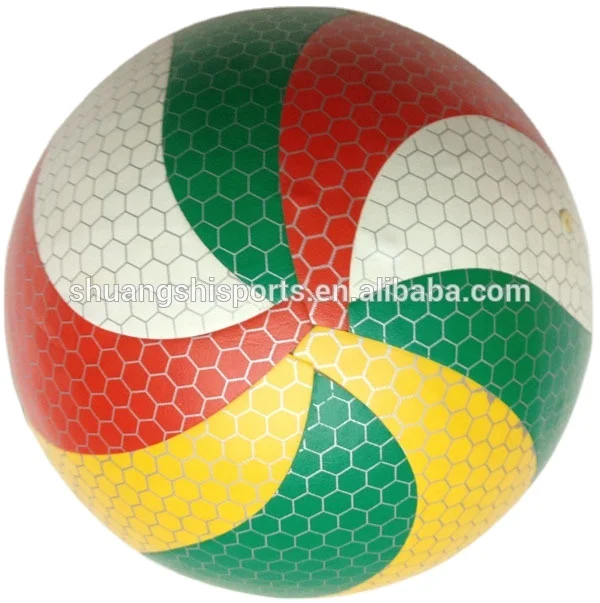 Free Sample OEM Official Size 5 Customized Beach PVC PU Leather Laminated Volleyball Match Volleyball Training