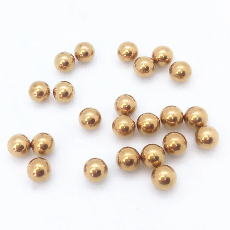 H62 H65 1mm 1.5mm 2mm 3mm 3.175mm solid brass ball spheres for valve fuel injectors sprayers electrical precision bearings