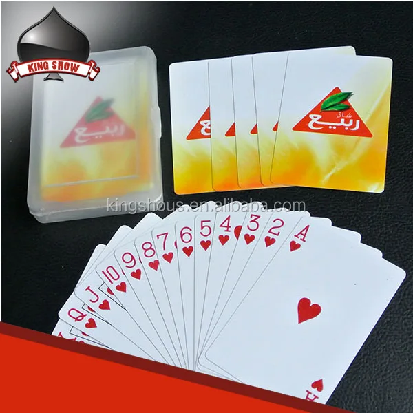 Wholesale Waterproof Pvc Plastic Playing Card Design Baloot Game Custom Playing Poker Cards Printing Plastic Card