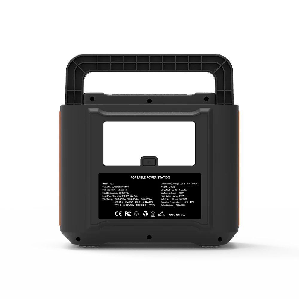 Inverter Lithium battery Portable Solar Power Station 500W with Lithium battery 550Wh For Camping Food Truck Explorer Phone