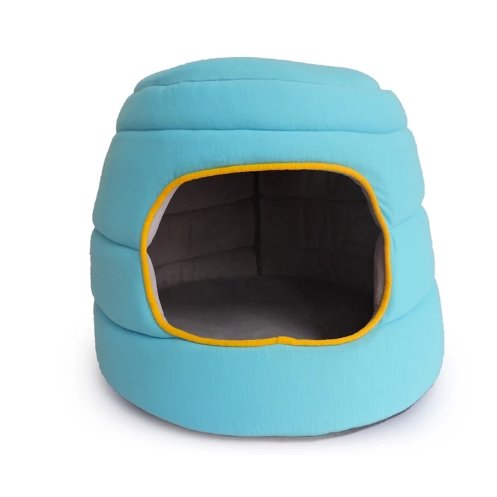 Amazon Best Seller Soft Cat Cuddle Bed House Hot Sales Machine Washable Pet Cat Bed Dome Hut Cave for Indoor Cats