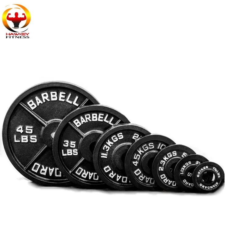 2019 High quality  Popular Sale Cast Iron Barbell Weight Plate