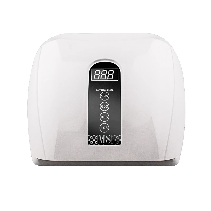 High Power 96W RED Light LED Nail Lamp Two Hands Gel UV Lamp Manicure Nails Polish Dryer Table Led Light Nail Salon