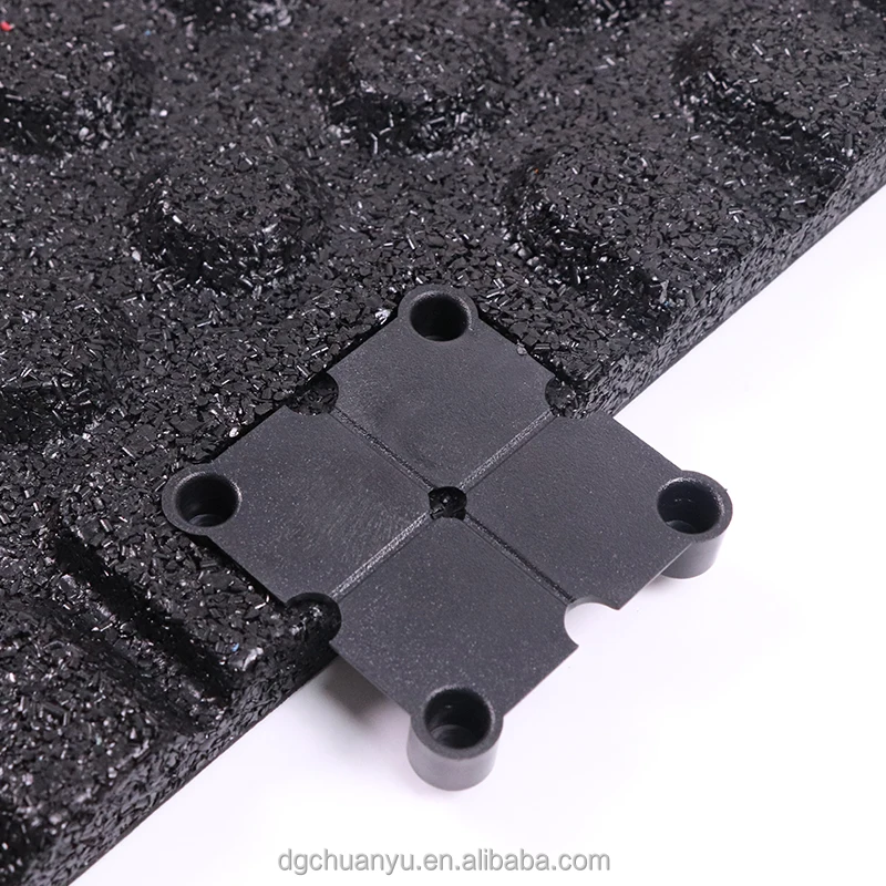Factory High Quality Gym Rubber Flooring Tiles Rubber Slope for Fitness Weight Area