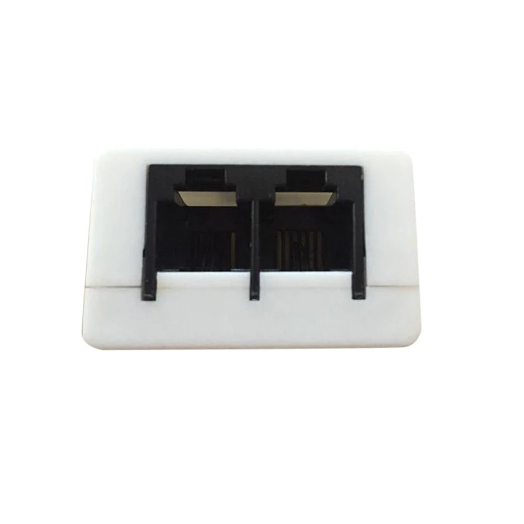 Telecom parts multi-functional network adsl splitter rj11 modem telephone splitter signal separator