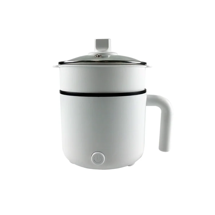 
1.2 L Mini Electric Rice Cooker Truck Travel Portable Soup Pot Cooking Pot Hot Pot Cooker 