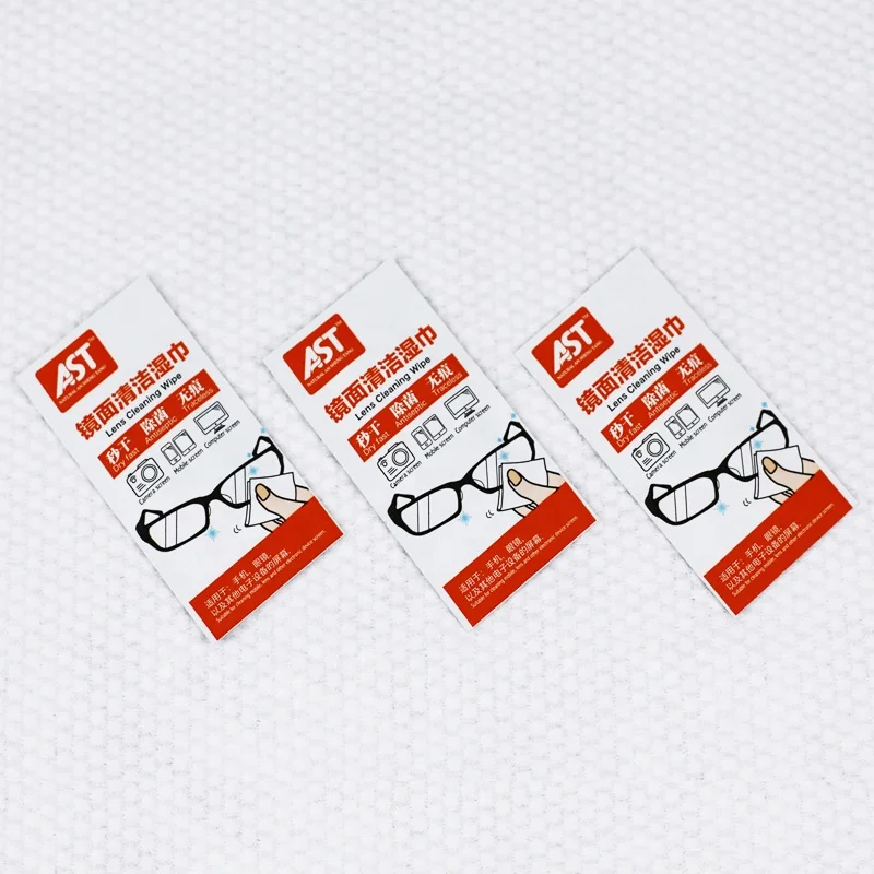 
Anti Fog Wet towel Lens Eyeglasses glasses Cleaning Wet tissue Wet Strength Paper 