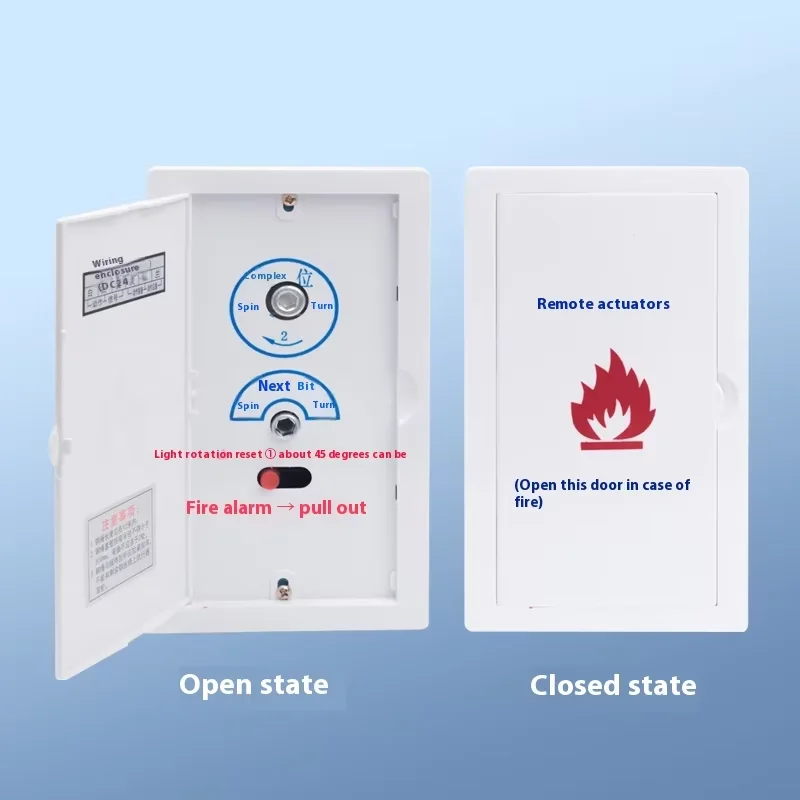 Hvac Systems Custom Long Distance ABS Actuation Steel Wire Rope Actuator Remote Control Modification