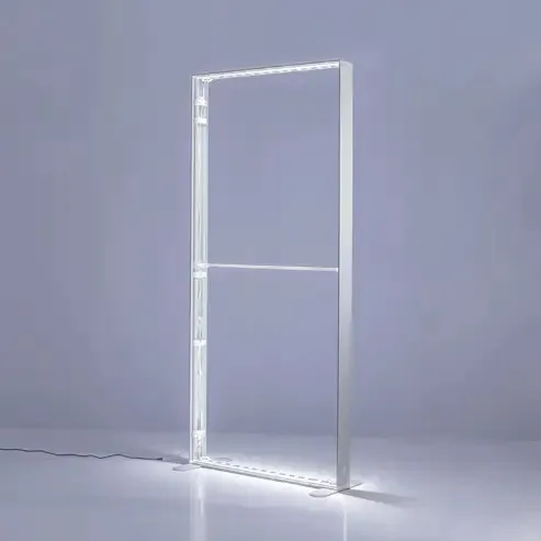 Exhibition Light Box Trade Show Booth Aluminum Profile Seg Lightbox Frame Fabric Light Box Backdrop Display