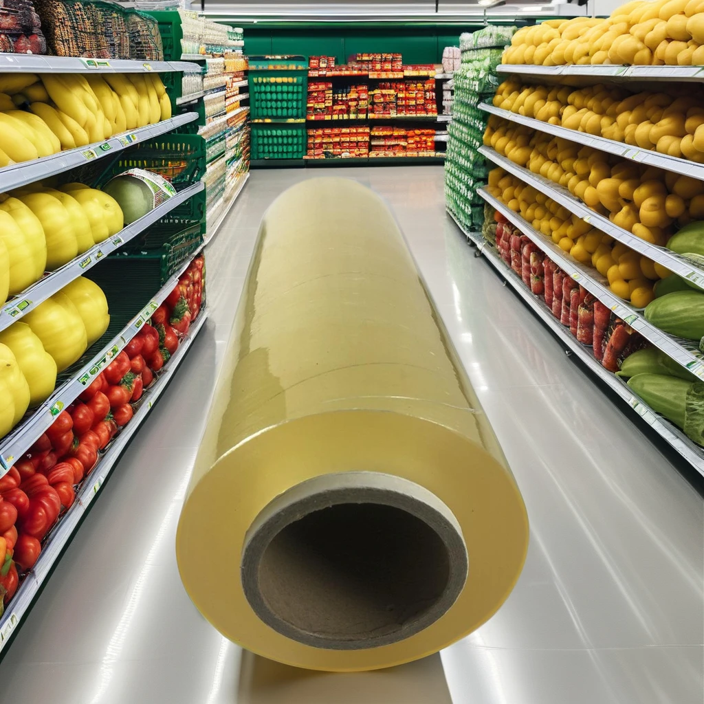 Пластиковая пленка для растягивания