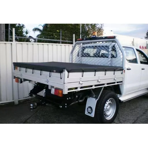 Tonneau PVC Cover Tarp Canvas Canopy for Truck Canvas Ute Cargo Tarp